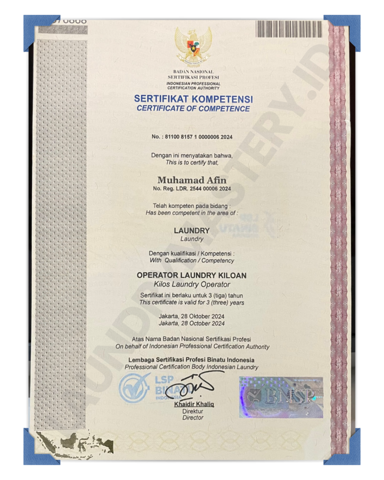 BNSPOperatorLaundryKiloan